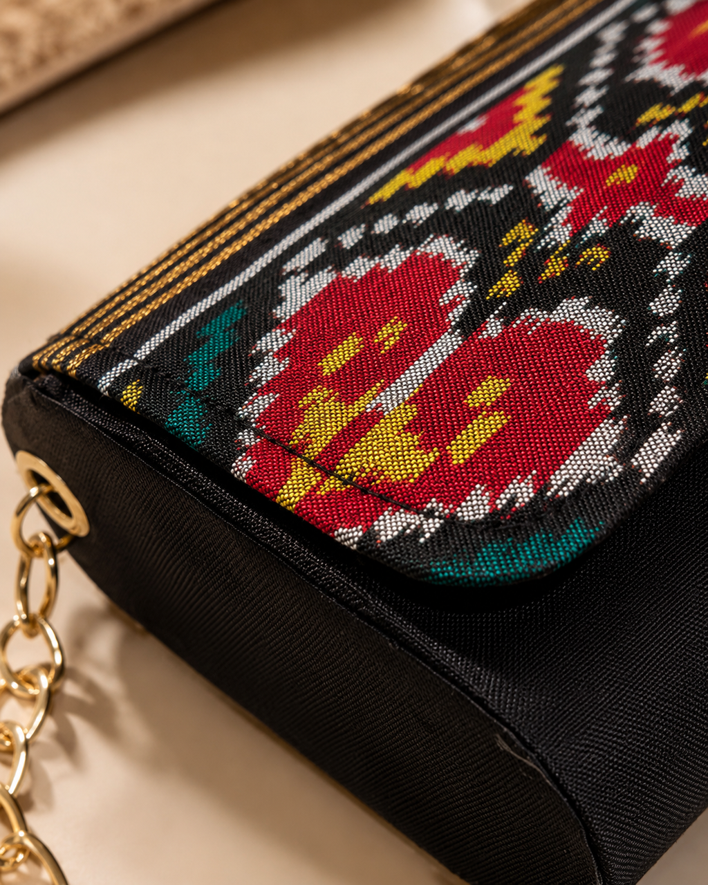 Silk Dibbi Clutch Bag | Patola, Brocade & Bandhani