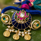 Lotus Bhaiya Bhabhi Rakhi set