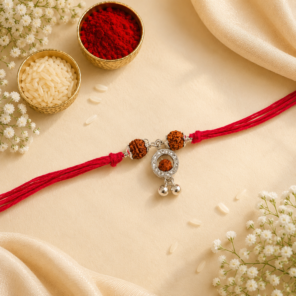 Graceful Rudraksh Bhabhi Rakhi