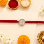 Stone-Studded 'Bhai' Rakhi