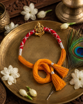 Divine Ganesha Rakhi | Handcrafted Spiritual Rakhi for Brother - House of RangReethi