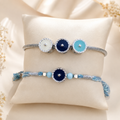 Bhaiya Bhabhi Rakhi Set: Celebrate Your Love with the Elegant Mother-of-Pearl Rakhi 2026