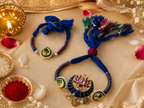 Lotus Bhaiya Bhabhi Rakhi set