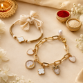 Signature Ivory & Clover Bhaiya Bhabhi Rakhi Set
