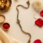 Royal Kundan Stone Rakhi