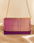 Silk Dibbi Clutch Bag | Patola, Brocade & Bandhani